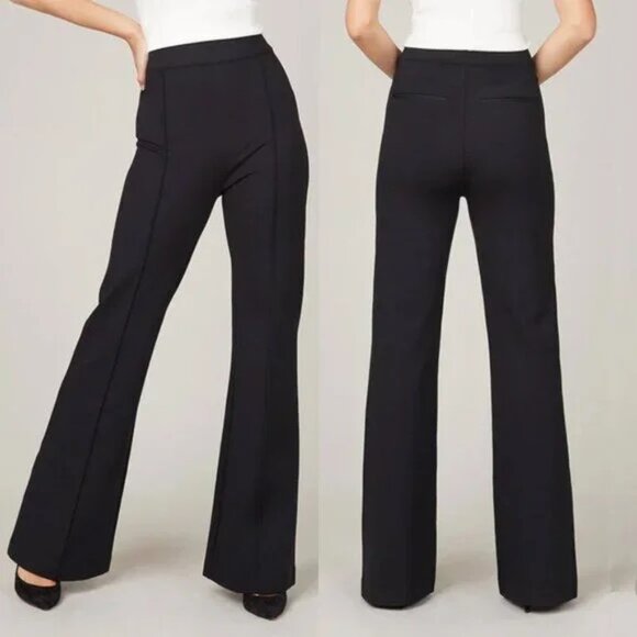 SPANX Smooth Perfect Fit Ponte Flare Pant Size Small - Picture 1 of 9
